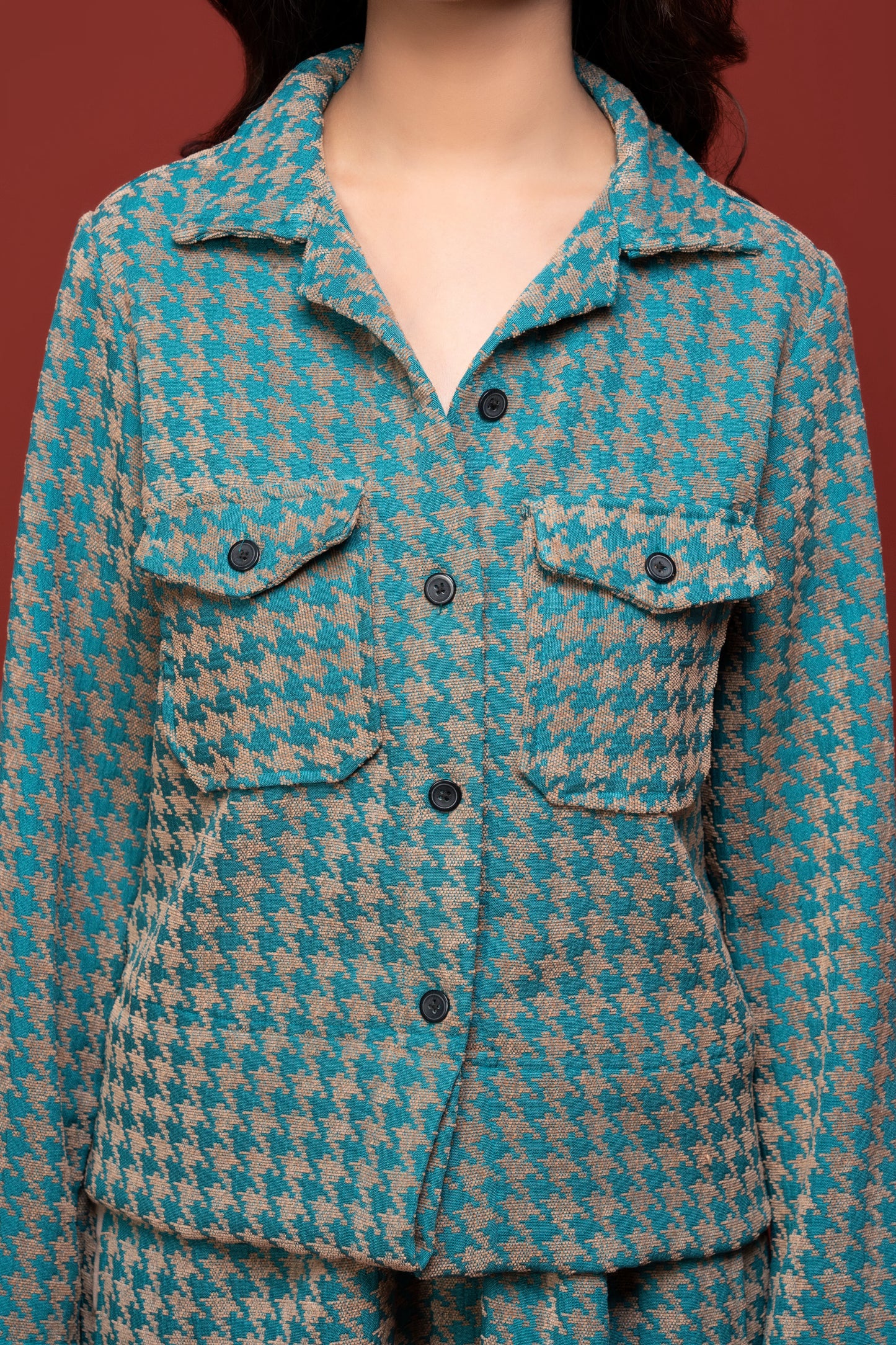 Classic Essence Stripped Casual Set | Shirt & Trouser