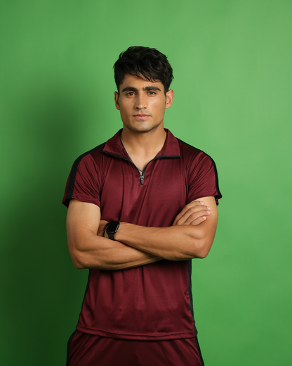 Burgundy Core - Dri-Fit Tracksuit