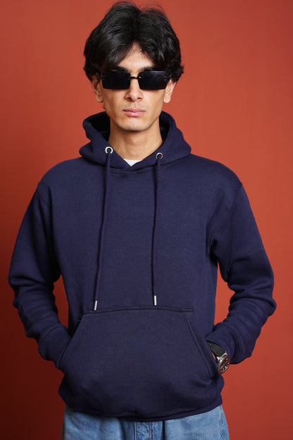 Hoodies Regular Fit Purple Men