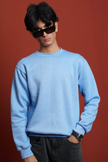 Sweatwear Drop Shoulder light Blue Men