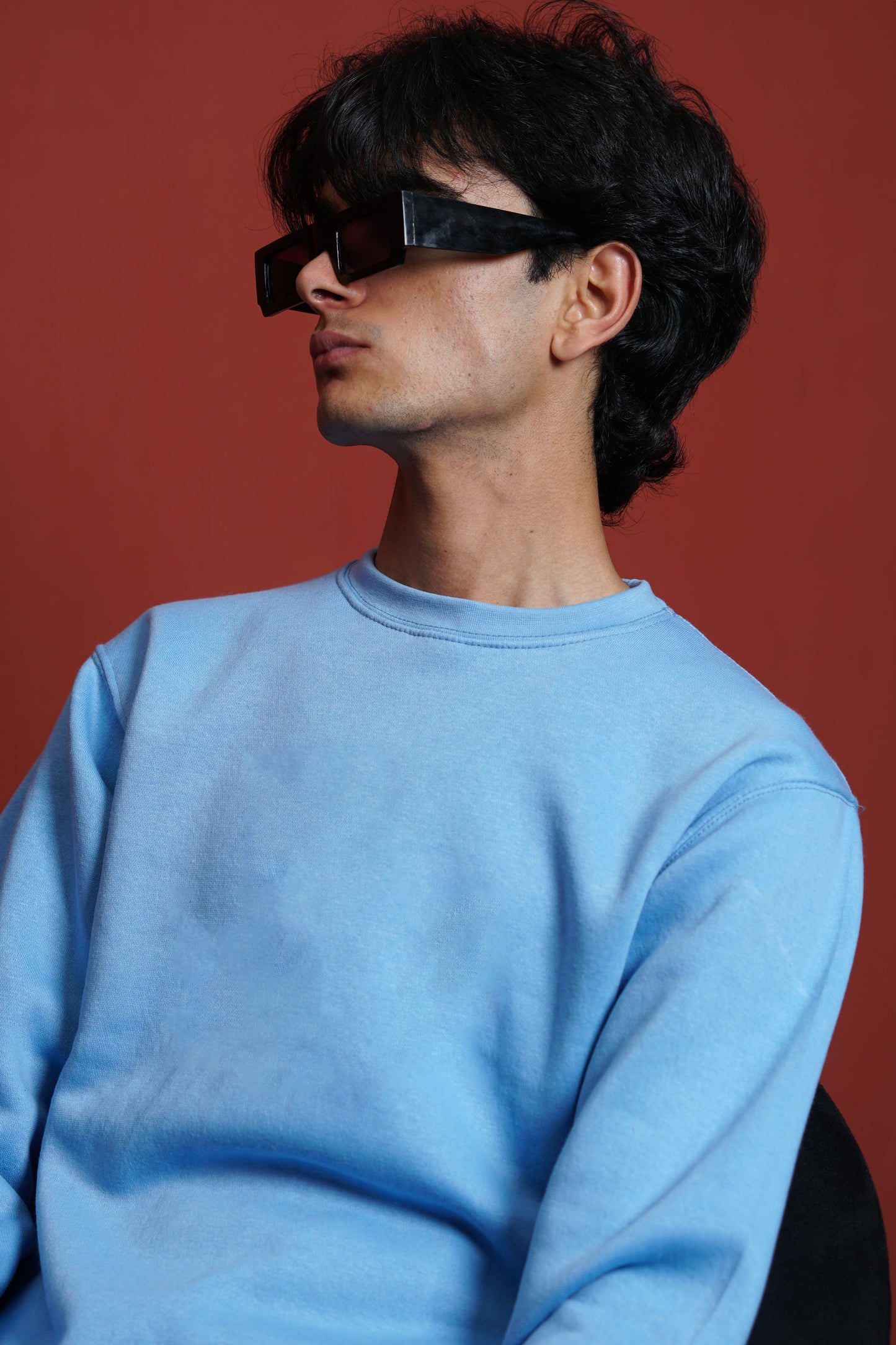 Sweatwear Drop Shoulder light Blue Men