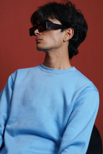 Sweatwear Drop Shoulder light Blue Men