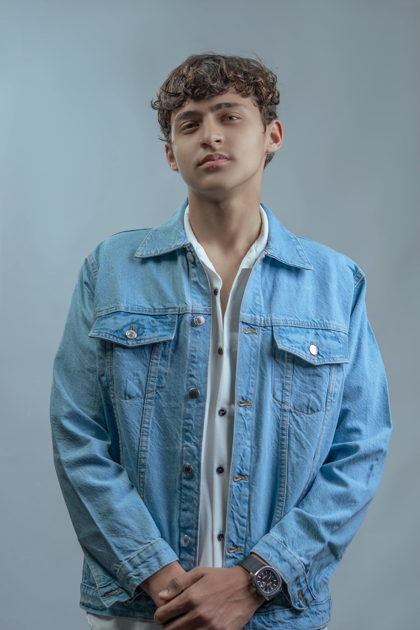 Denim Jacket Light Blue Men