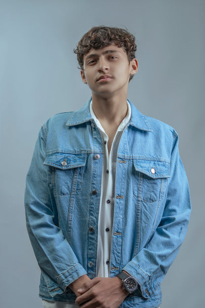 Denim Jacket Light Blue Men
