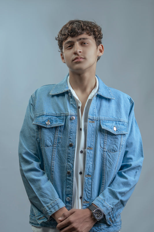 Denim Jacket Light Blue Men