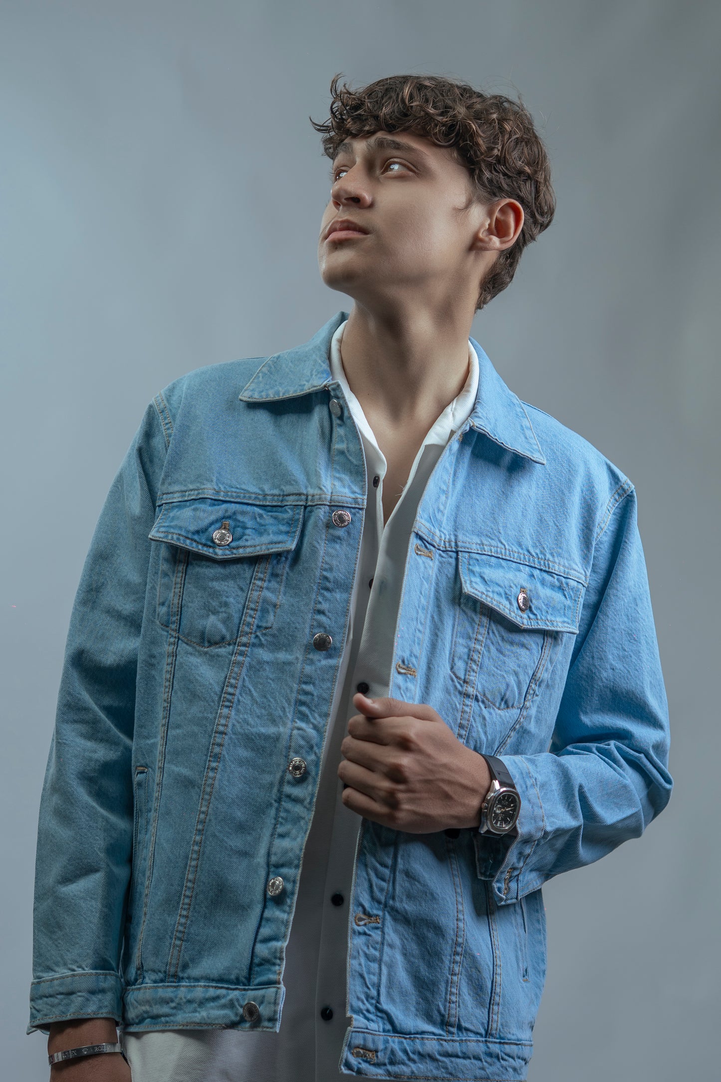Denim Jacket Light Blue Men