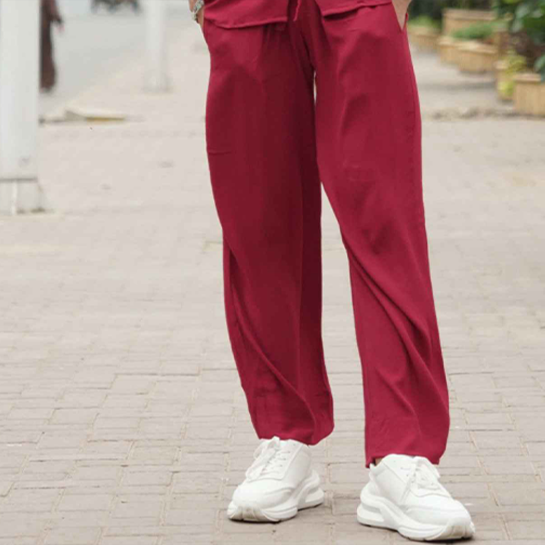 Classic Essence Red Trouser
